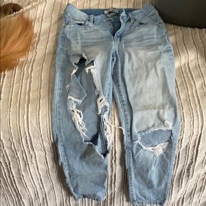 Mom jeans.